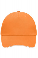 Oranje/wit (ca. Pantone 172C
white)